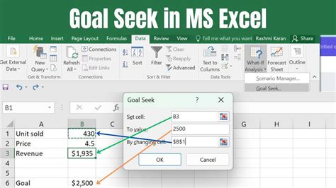 Excel 2010 Goal Seek