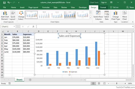 Excel 2016 Charts