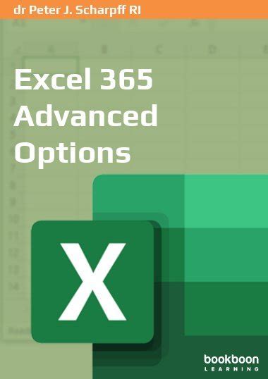 Excel 365 Advanced Options