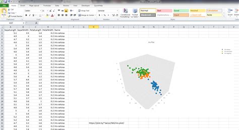 Excel 3D Scatter Chart