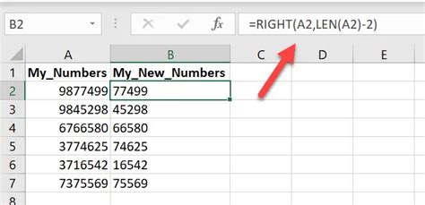 Adding extra digits in Excel