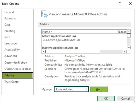 Excel add-in conflicts and issues