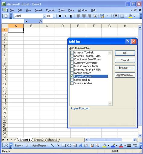 Excel Add-in Conversion