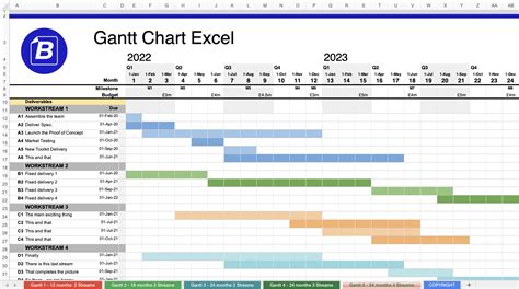 Excel Add-In Gantt Chart