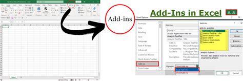 Excel add-ons