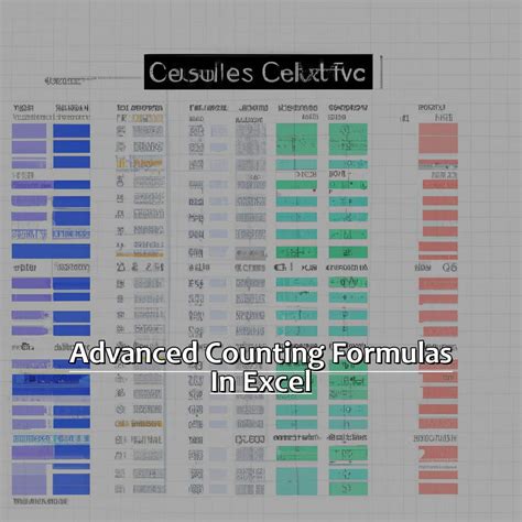 Advanced counting techniques in Excel