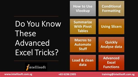 Excel Advanced Skills