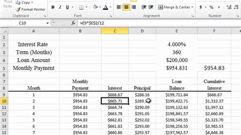 Excel APR template