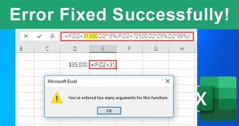 Excel Argument Error Image 4