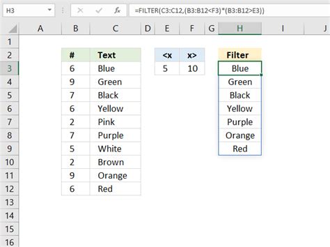 Excel Array Syntax