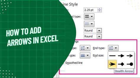 Up and Down Arrows in Excel