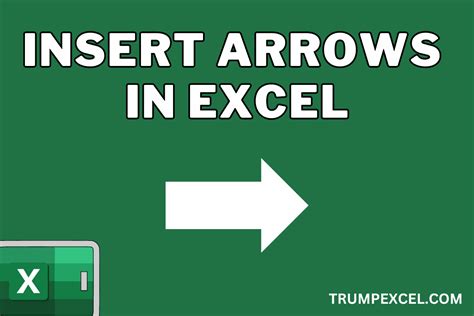 Excel Arrows Image Gallery Example