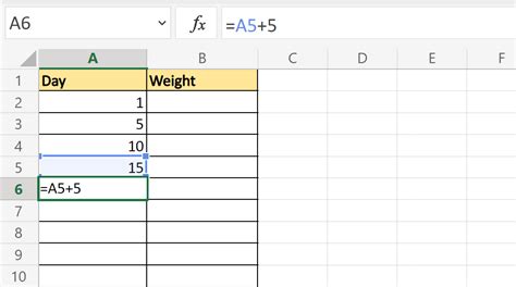 Excel Auto Increment Tip