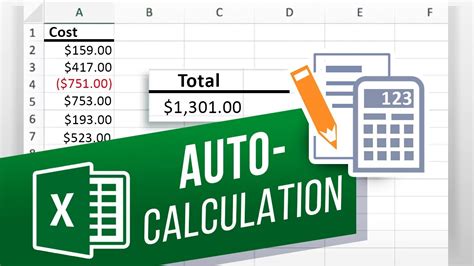 Excel Automatic Calculations