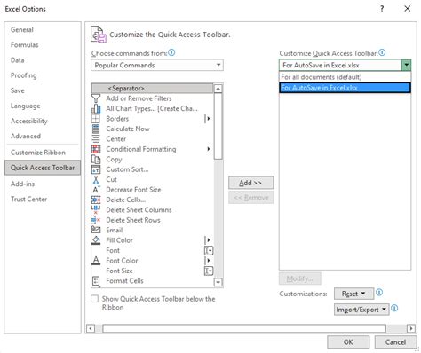 Excel Autosave FAQs