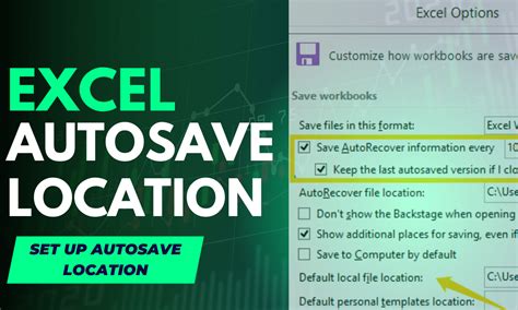 Excel AutoSave Location