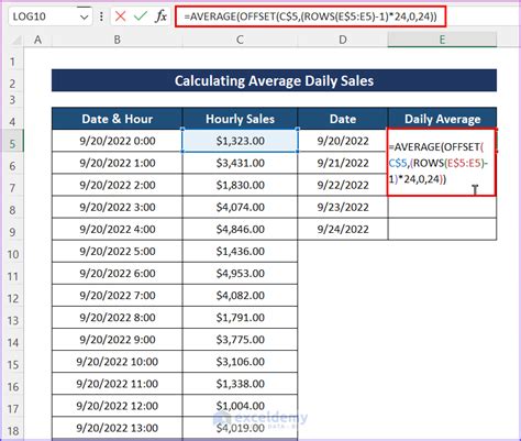 Excel Average Time using SUM and COUNT