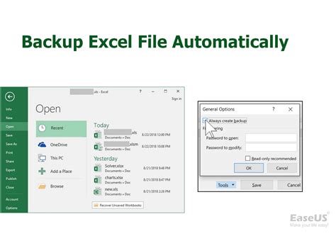 Excel Backup