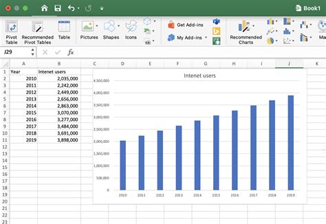 Excel Bar Graphs Book