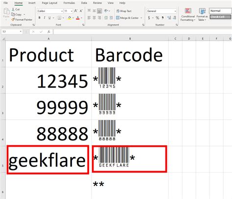 Excel Barcode Printing Tool