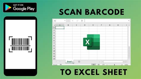 Excel Barcode Scanning App