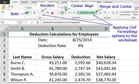 Excel Basics