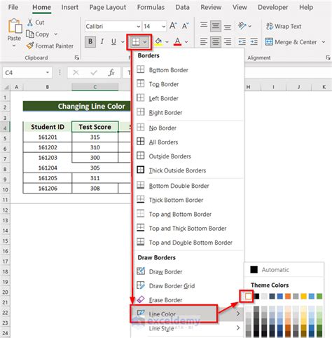 Excel Border Errors