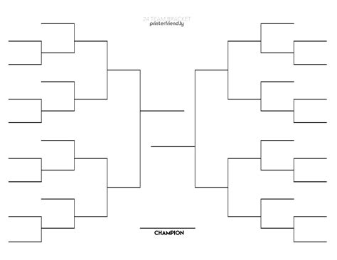 An Excel NCAA tournament bracket template