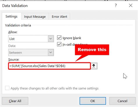 Excel Break Links Not Working