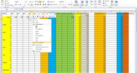 Tips for budgeting with credit card statements in Excel