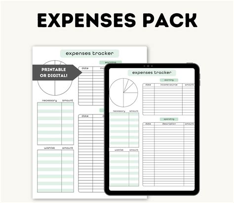 Excel Bullet Journal Expense Tracker