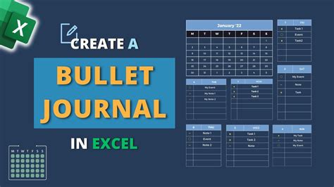 Excel Bullet Journal Gallery