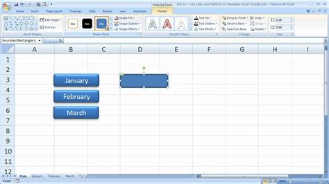 Excel button