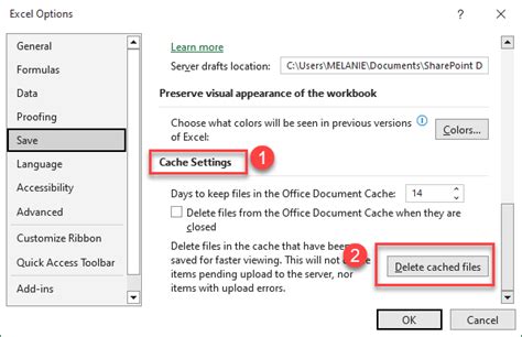 Automate Excel Cache 6