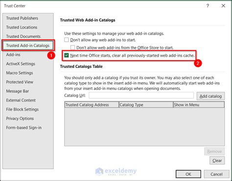 Excel Cache Issues 2