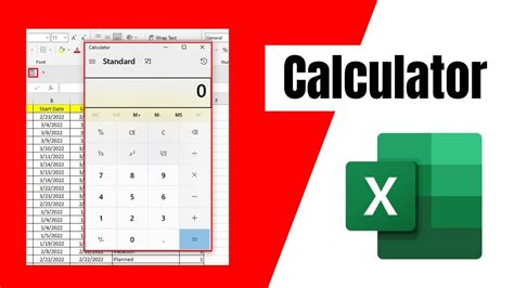 Excel Calculator