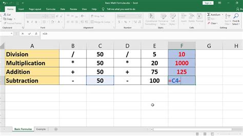 Excel Calculus