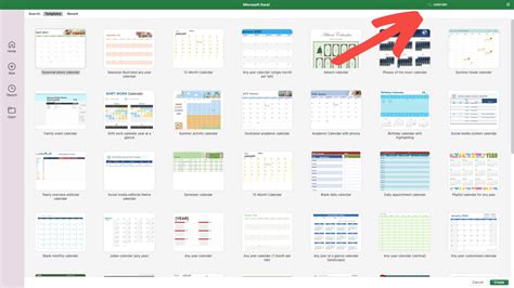 Excel Calendar