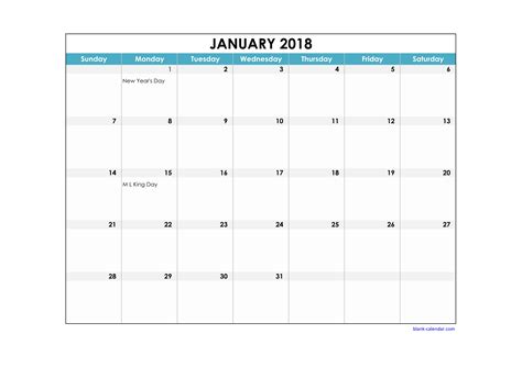 Excel Calendars Printable Free