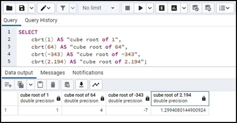 Excel CBRT function