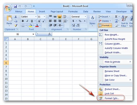 Excel cell formatting example 7