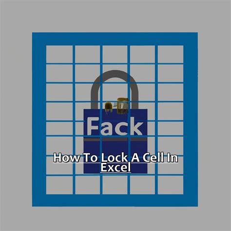 Excel Cell Locking