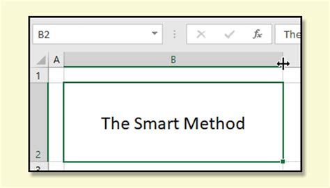 Example of using cell padding to reduce errors in Excel