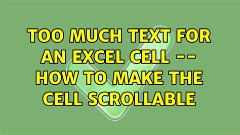 Excel Cell Scrollable Image 4