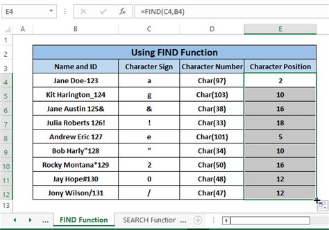 Methods for adding characters in Excel