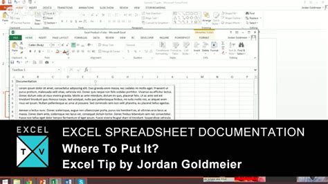 Excel character best practices