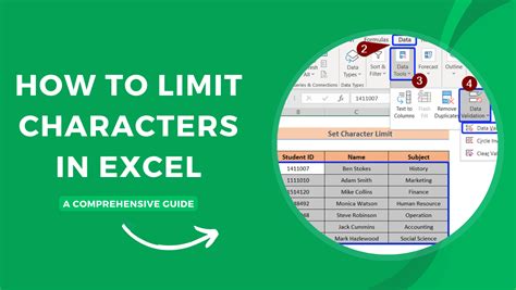 Excel Character Limit