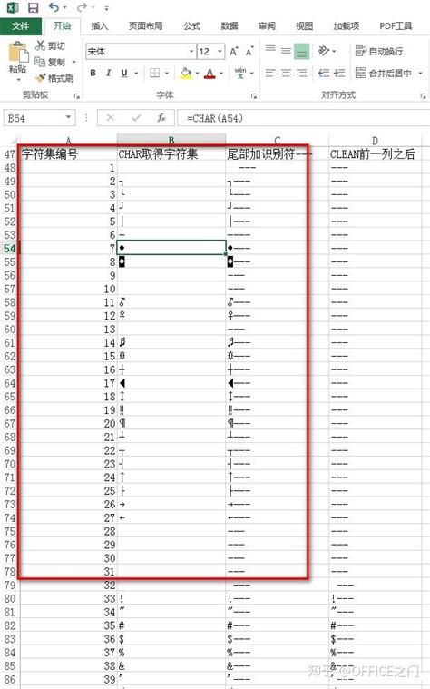 Character manipulation in Excel