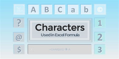 Excel character tips