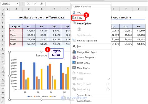 Excel Chart Copying Example 6